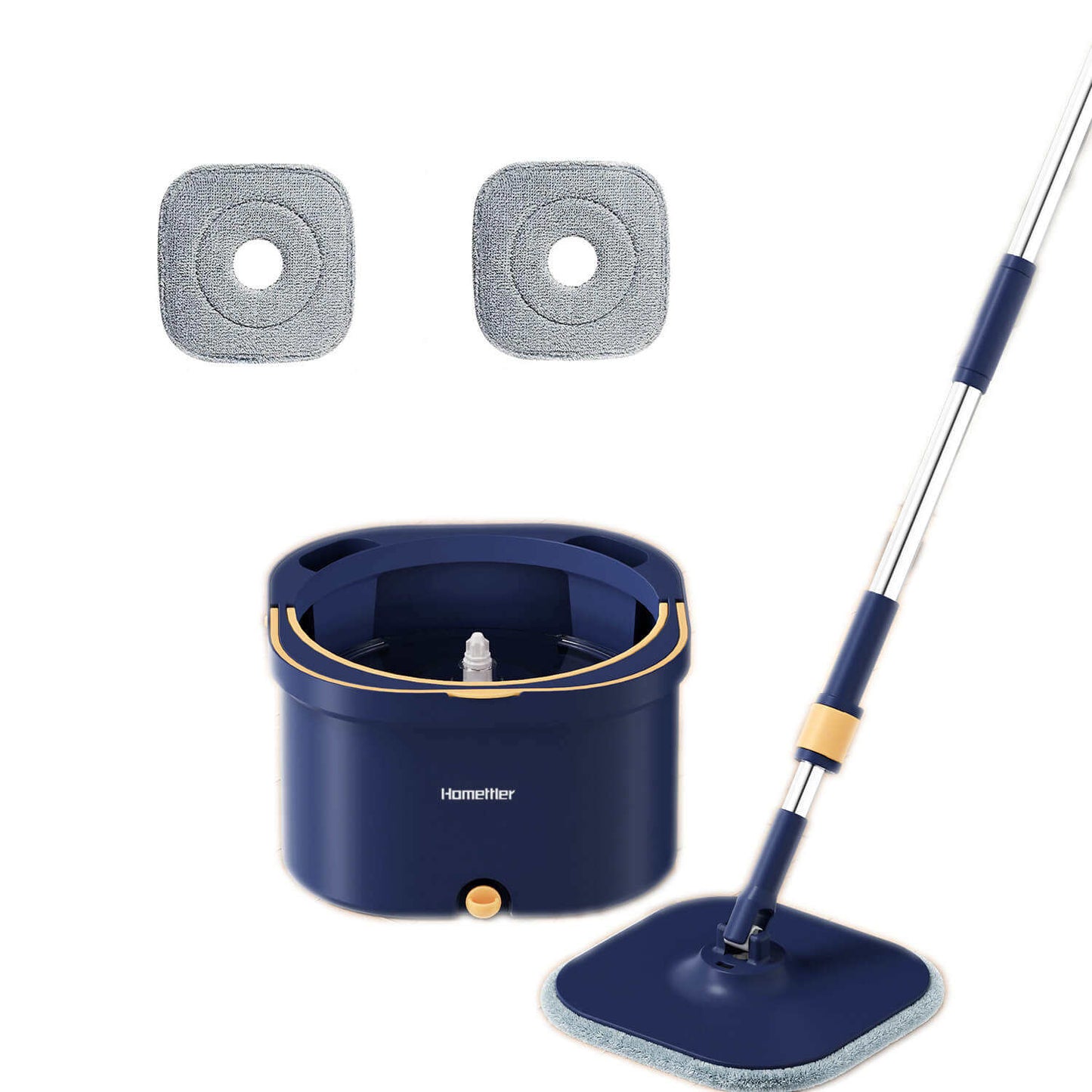 Homettler モップ ホームットラー 回転モップ 3.5L大容量 二枚セット