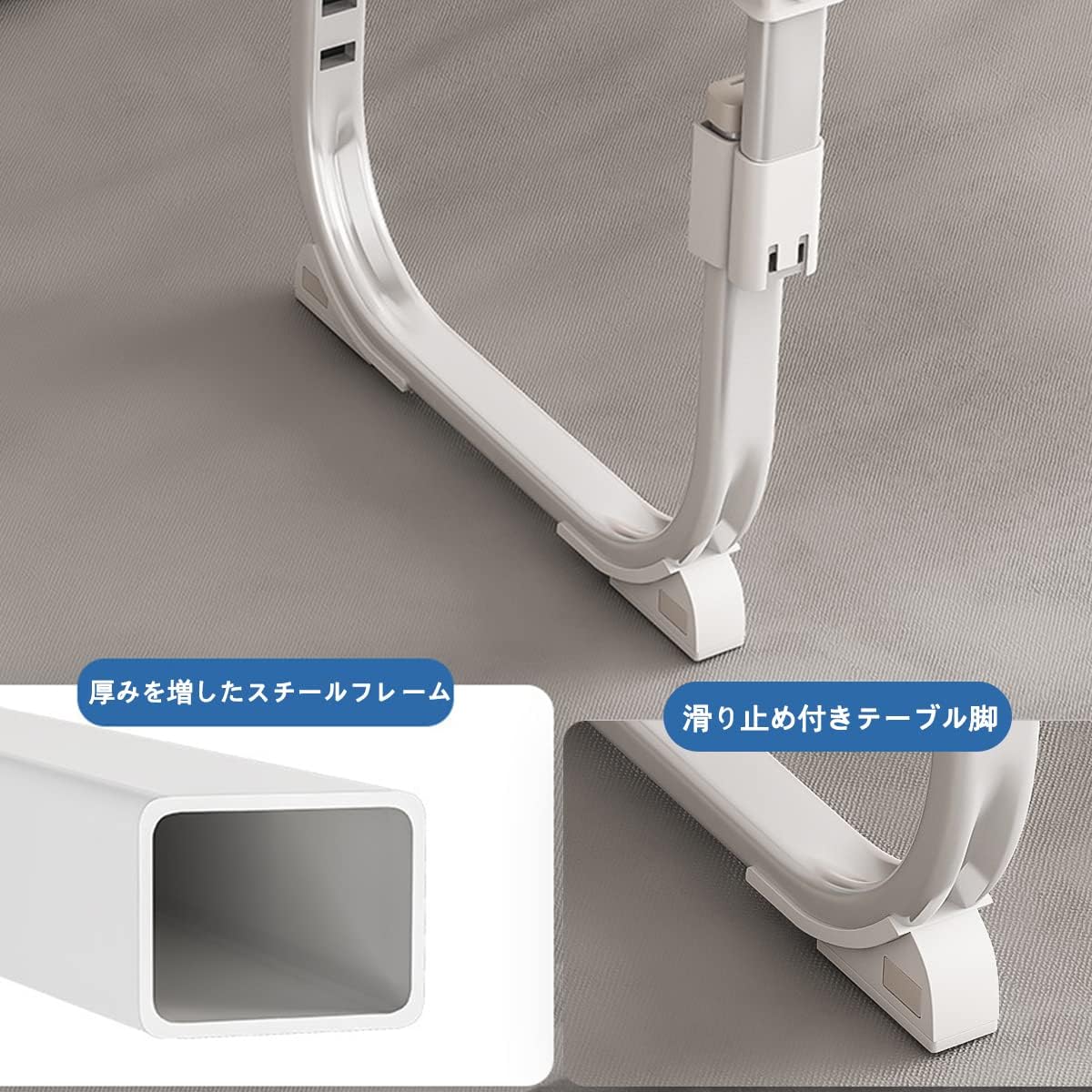 折りたたみ式 ローテーブル 幅60×奥行40cm 高さ調節可能28-35cm 折り畳みテーブル 自宅 アウトドア 昇降式 軽量 収納が簡単