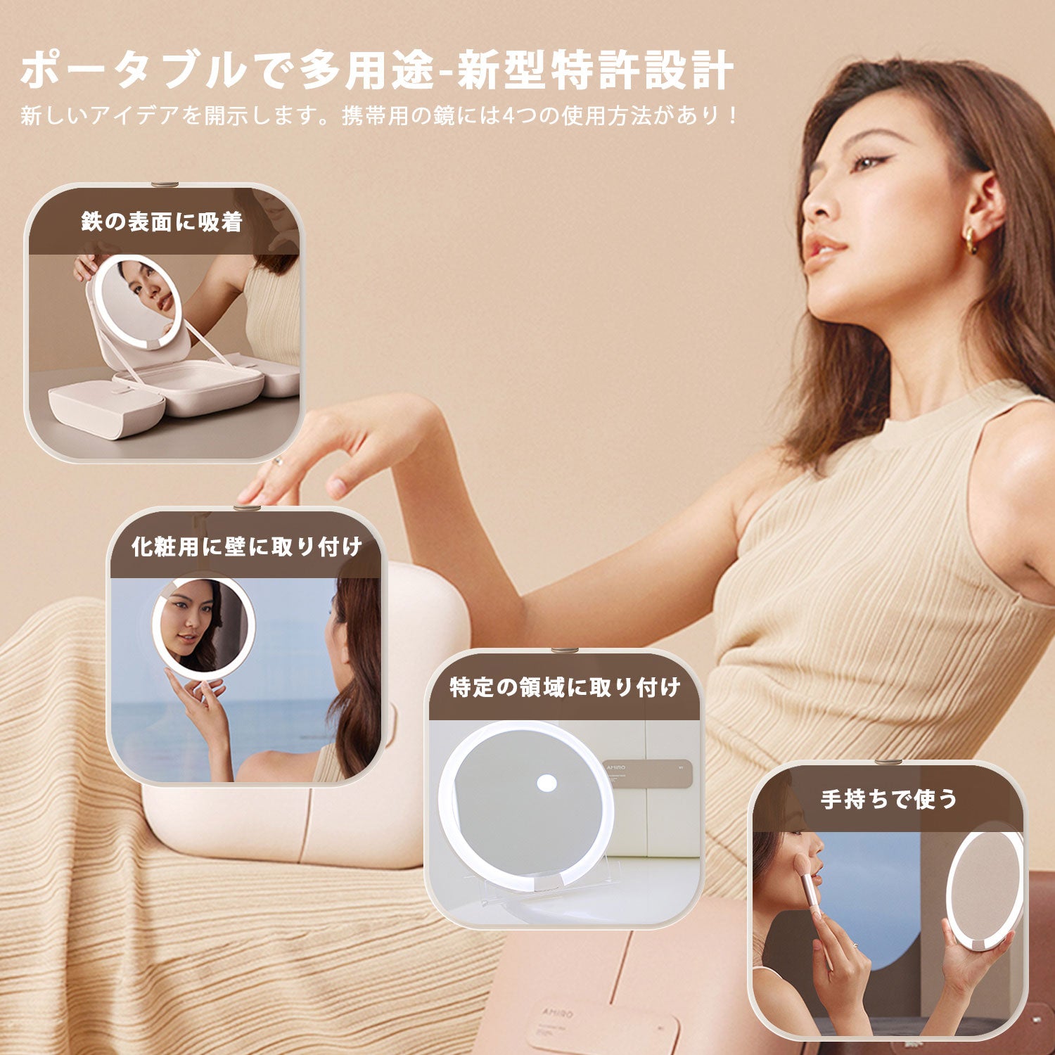 AMIRO M2 バッグミラー