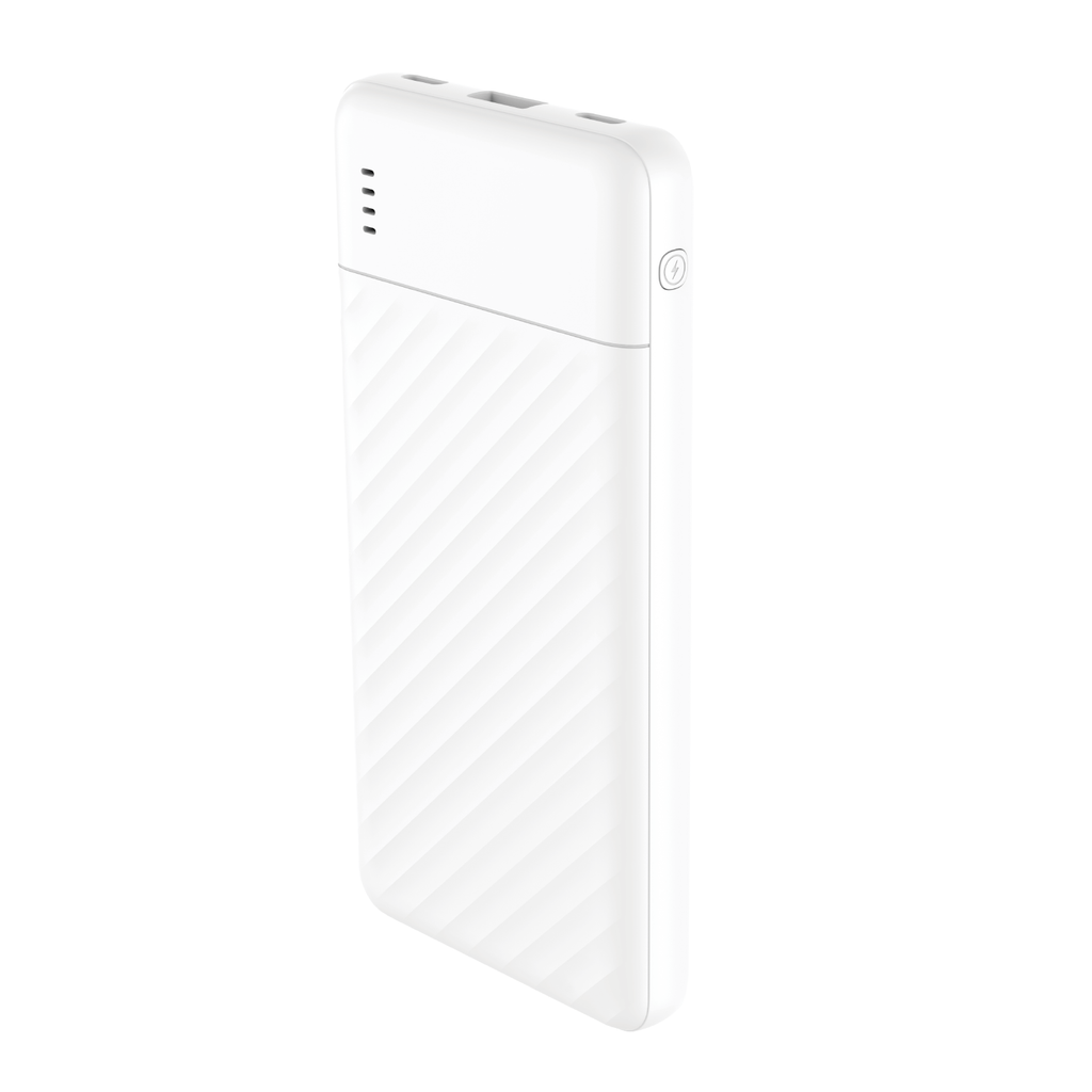 半固体電池 モバイルバッテリー 10000mAh PD20W急速充電 パススルー充電対応 発火リスク低減 約2000回長寿命 USB-C×2 USB-A×1 3台同時充電 LED残量表示 2年保証