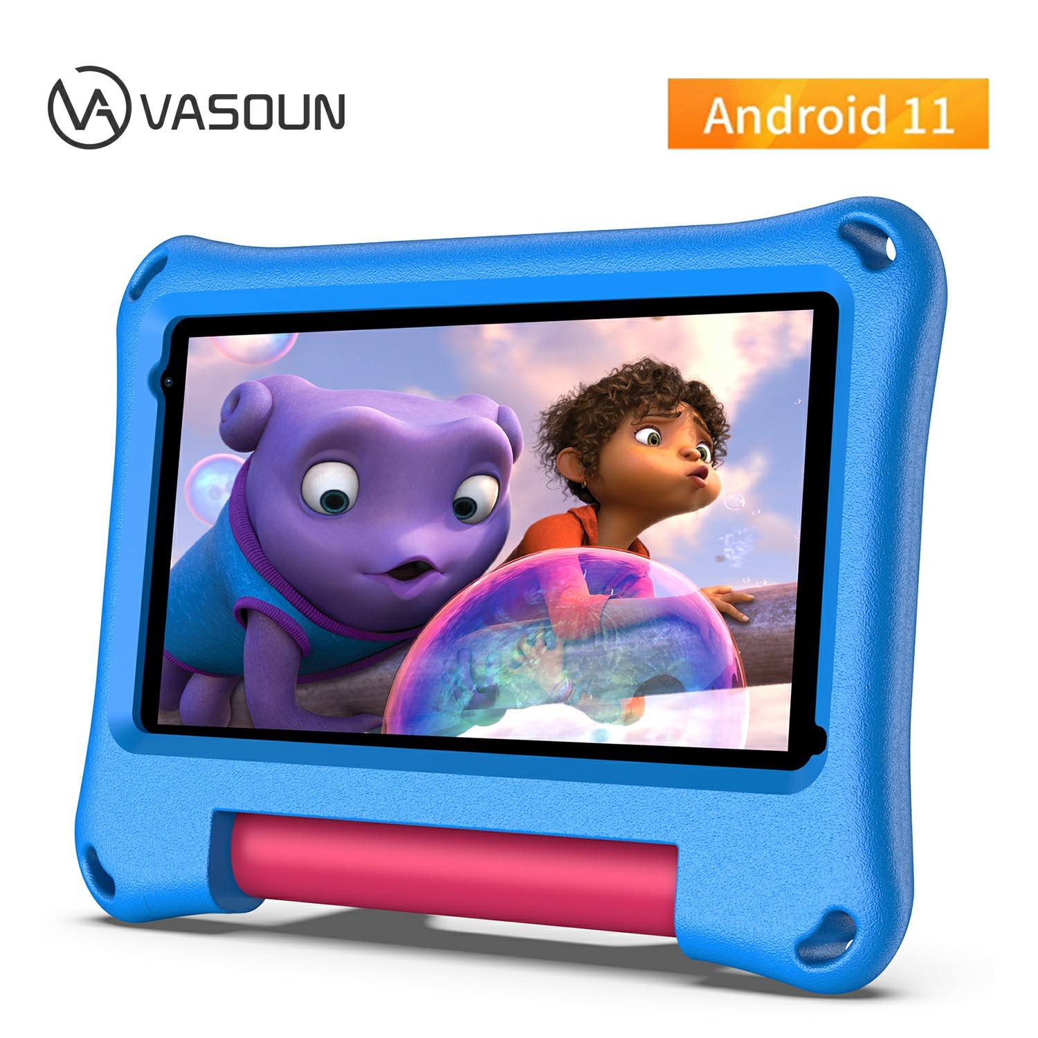 VASOUN 子ども用タブレット Android 11 ポイント 7インチ画面