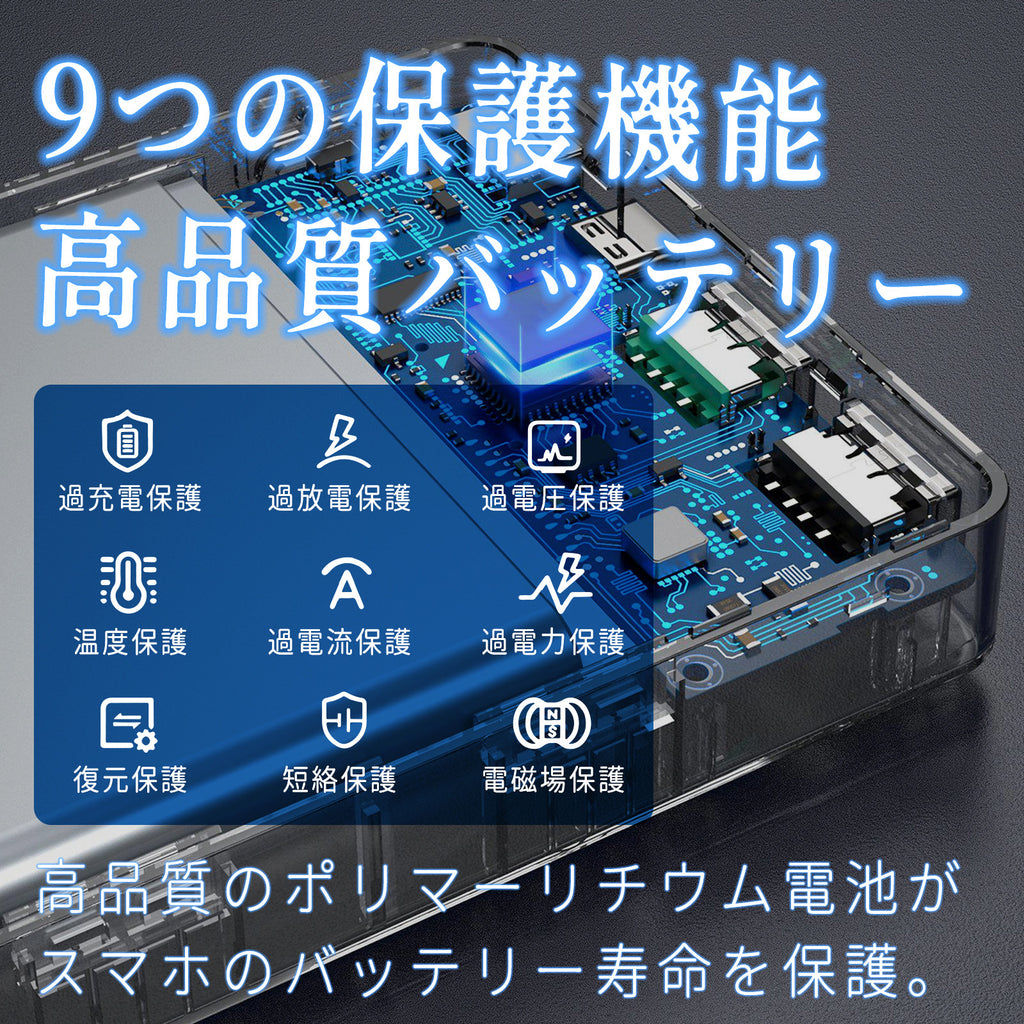 30000mAh ﾓﾊﾞｲﾙﾊﾞｯﾃﾘ PSE認証品