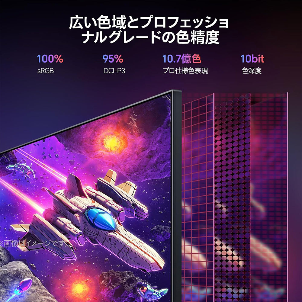 ゲーミングモニター 27 インチ Fast IPS リフレッシュレート 4K UHD モード：160Hz / FHD (1080p) モード：320Hz