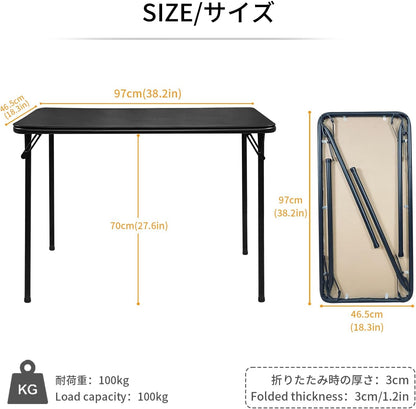 BOOSDEN パイプ椅子 折りたたみテーブル セット椅子