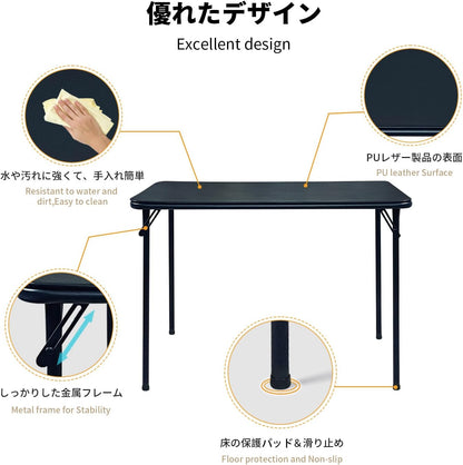 BOOSDEN 折りたたみデスク 幅97×奥行46.5×高さ70cm