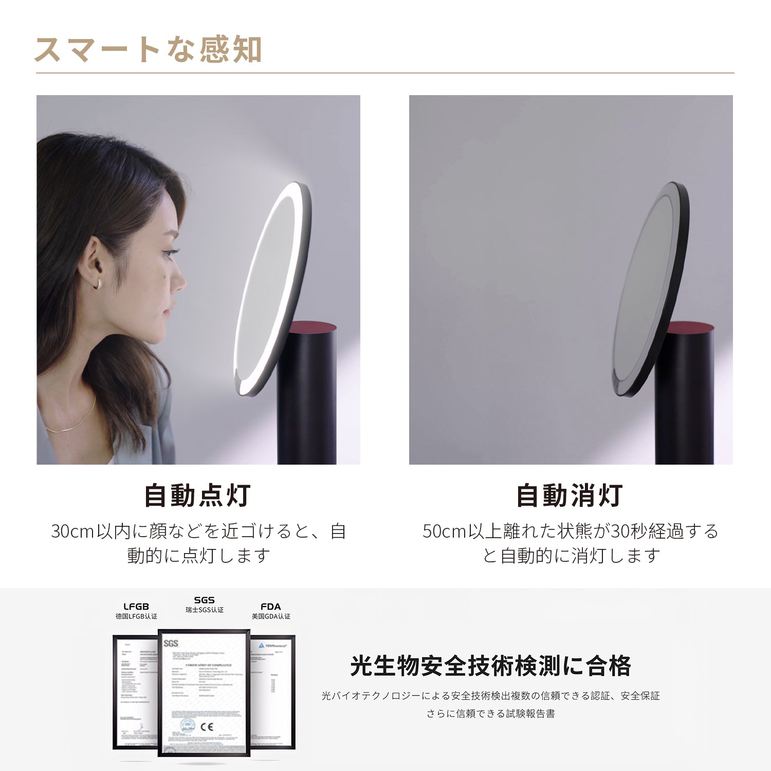 AMIRO HDデイライトミラー O2