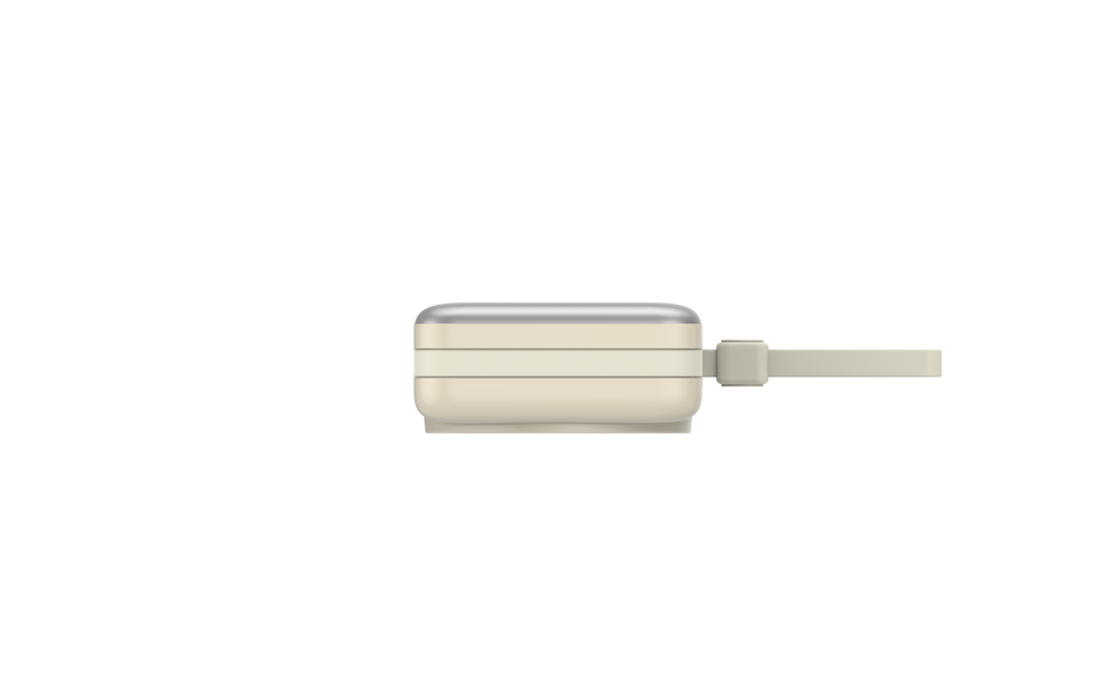 MagSafe AppleWatch対応 小型大容量モバイルバッテリー ホワイト ABS-AS100MGA-WH