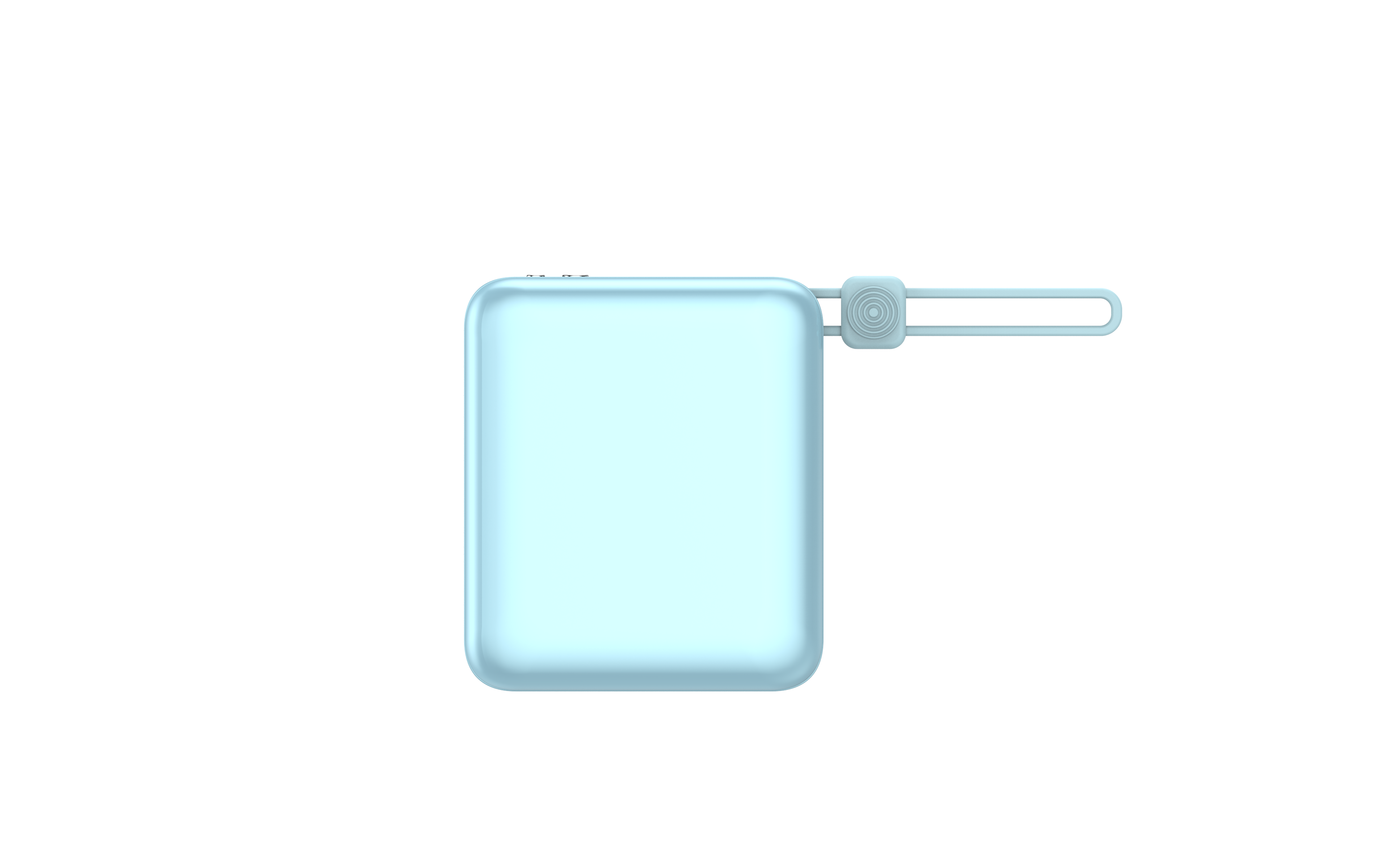 MagSafe AppleWatch対応 小型大容量モバイルバッテリー ホワイト ABS-AS100MGA-WH
