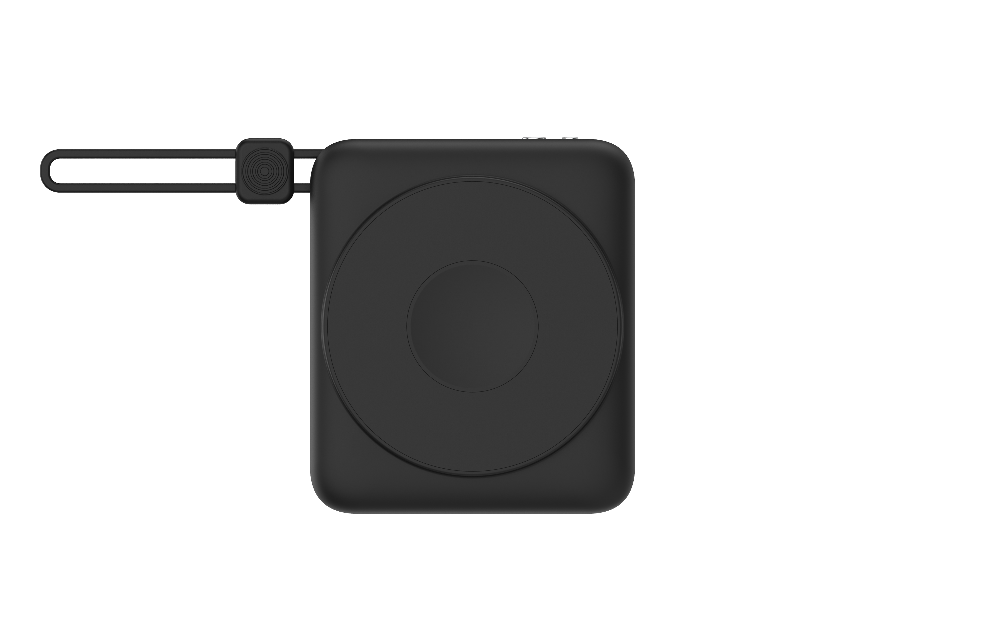 MagSafe AppleWatch対応 小型大容量モバイルバッテリー ホワイト ABS-AS100MGA-WH