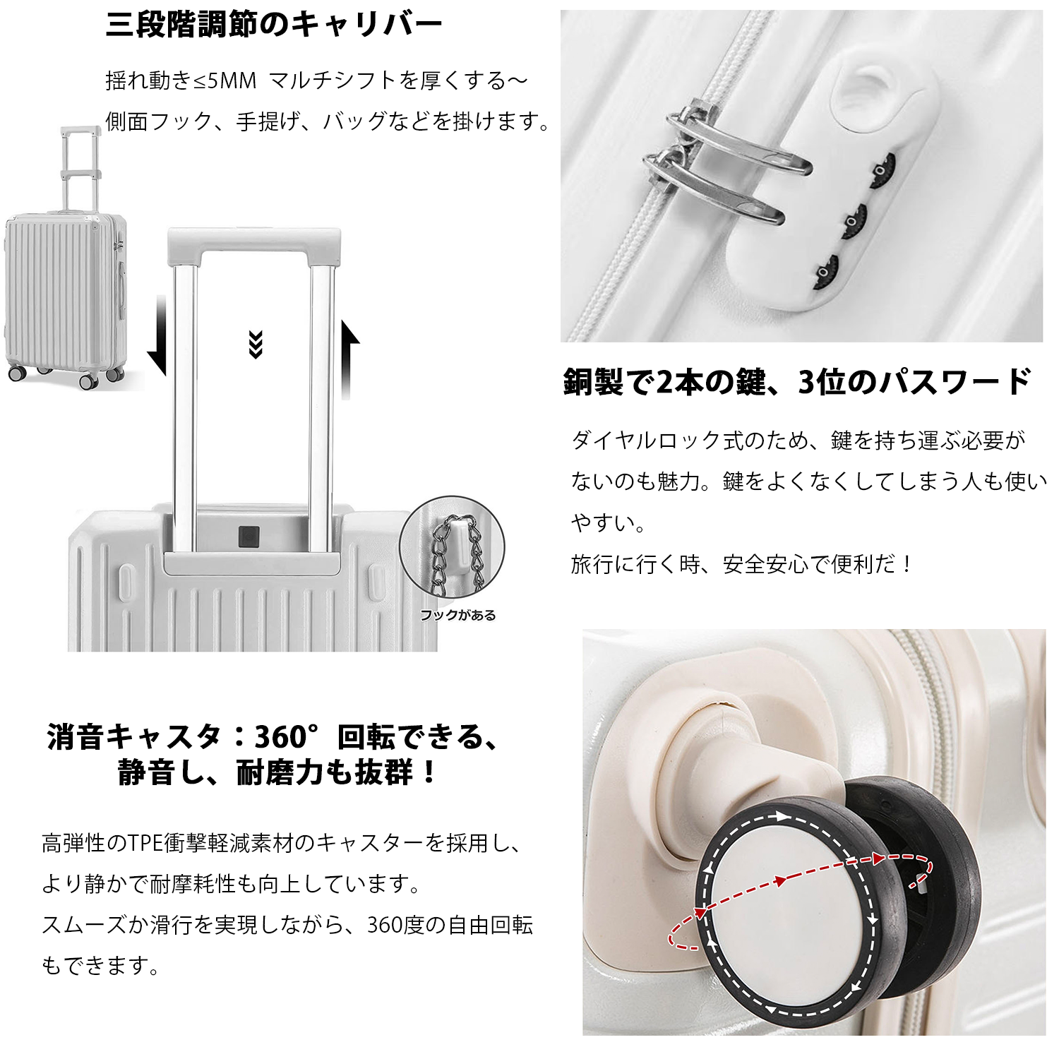 スーツケース 1-3泊 機内持込