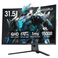 ゲーミングモニター 31.5 インチ 湾曲 Fast VA パネル リフレッシュレート 170Hz