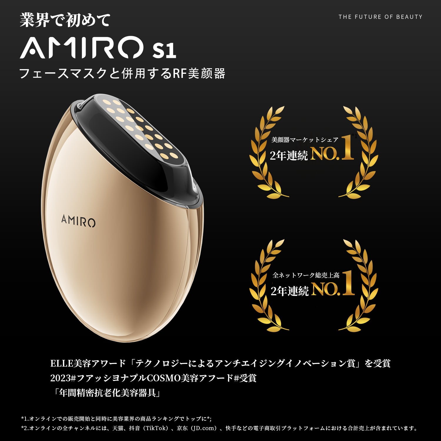 RF美顔器 AMIRO S1