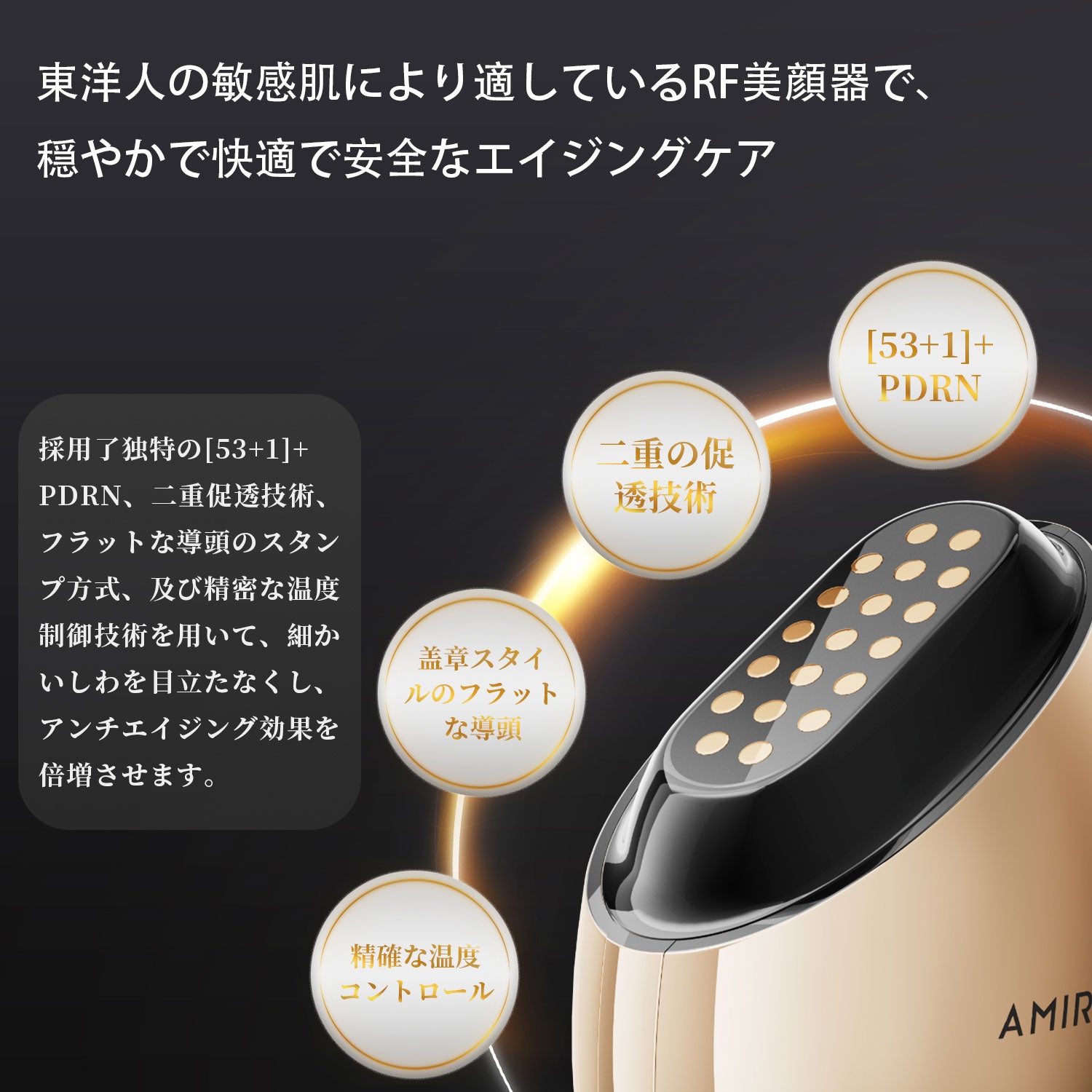 RF美顔器 AMIRO S1